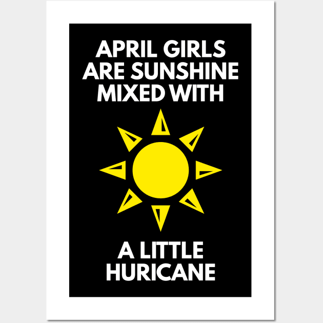 sunshine mixed with a little hurricane Wall Art by BloodLine